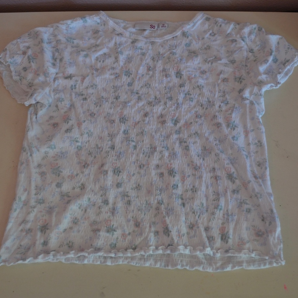SO Patterned Short Sleeve Shirt